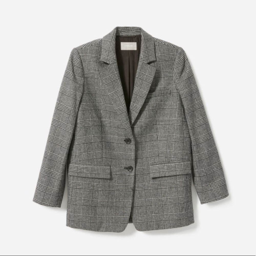 Everlane The Oversized Blazer in Glen Plaid